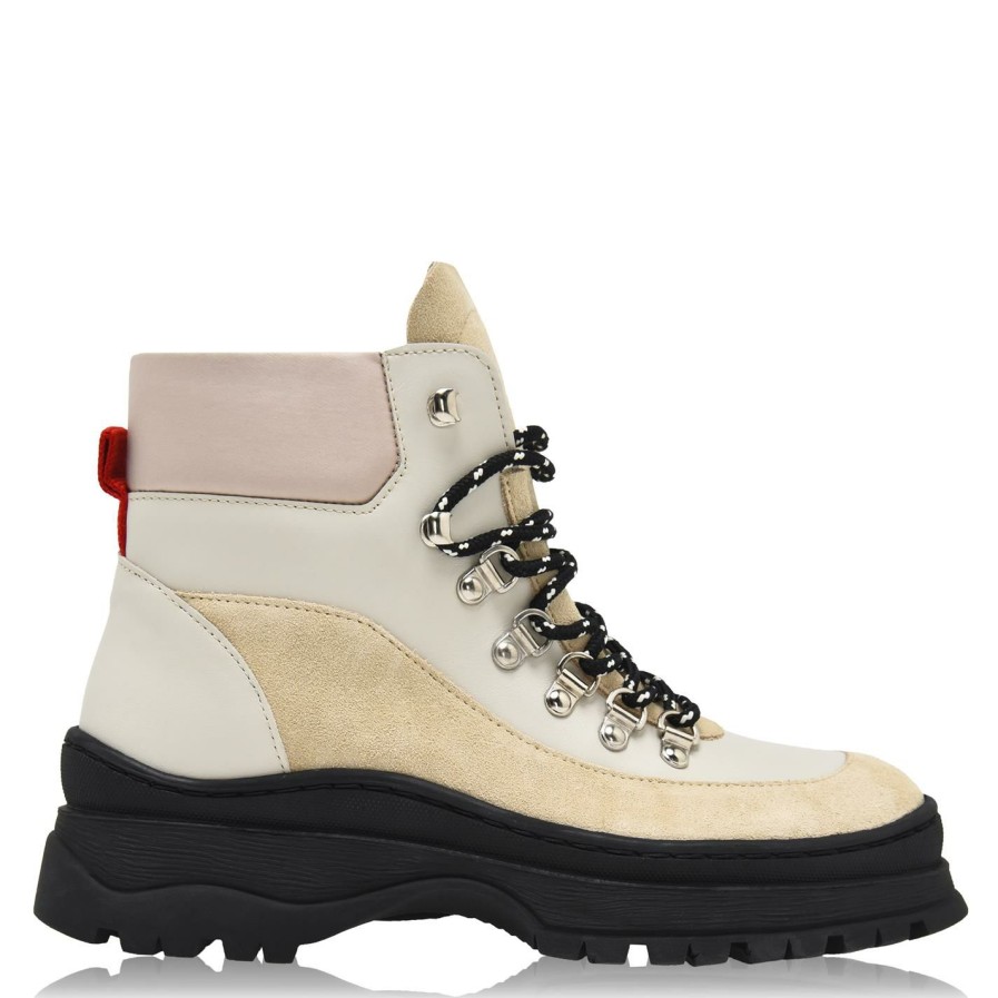 Shoes & Boots Ted Baker | Ted Baker Allicia Hiker Boots For Women'S Boots Colour Taupe