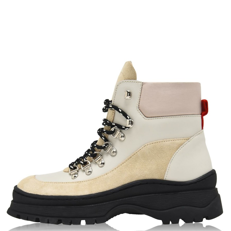 Shoes & Boots Ted Baker | Ted Baker Allicia Hiker Boots For Women'S Boots Colour Taupe