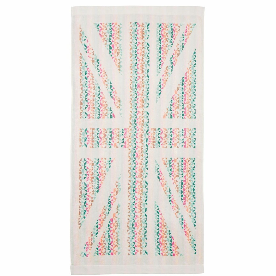 Home & Furniture Ted Baker | Ted Baker Ted Baker Uxman Beach Towel For Towels Colour Soft Pink