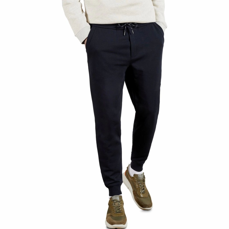 Sports & Fitness Ted Baker | Ted Baker Grow Jogging Bottoms For Running Trousers Colour Navy