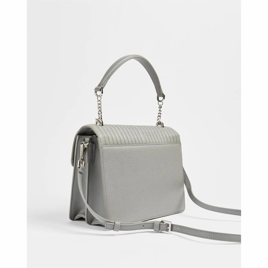 Bags & Luggage Ted Baker | Ted Baker Ted Quilt Env Bag Ld99 For Handbags Colour Grey