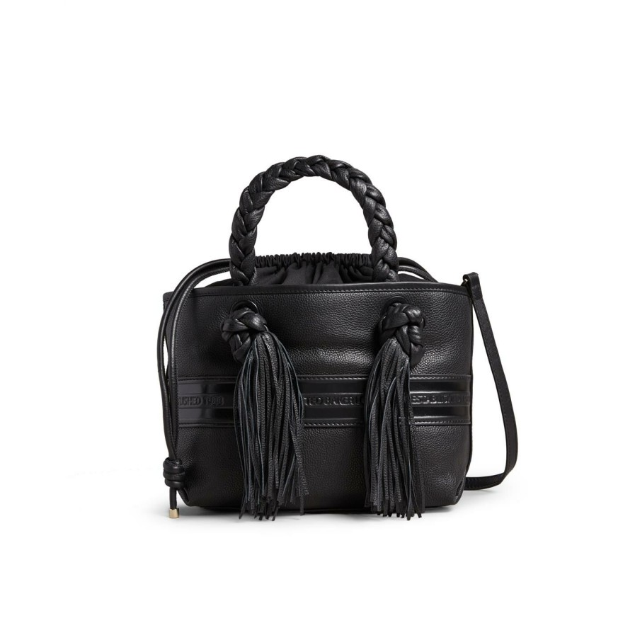 Bags & Luggage Ted Baker | Ted Baker Ted Saffyatasslestot Ld22 For Handbags Colour Black