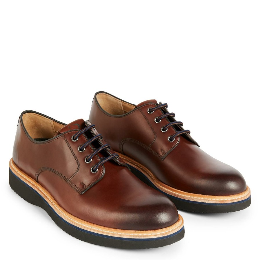 Shoes & Boots Ted Baker | Ted Baker Tezo Smart Shoes For Men'S Shoes Colour Brown