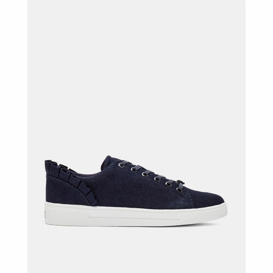 Shoes & Boots Ted Baker | Ted Baker Ted Ruf Tennis Train Ld99 For Women'S Trainers Colour Blue