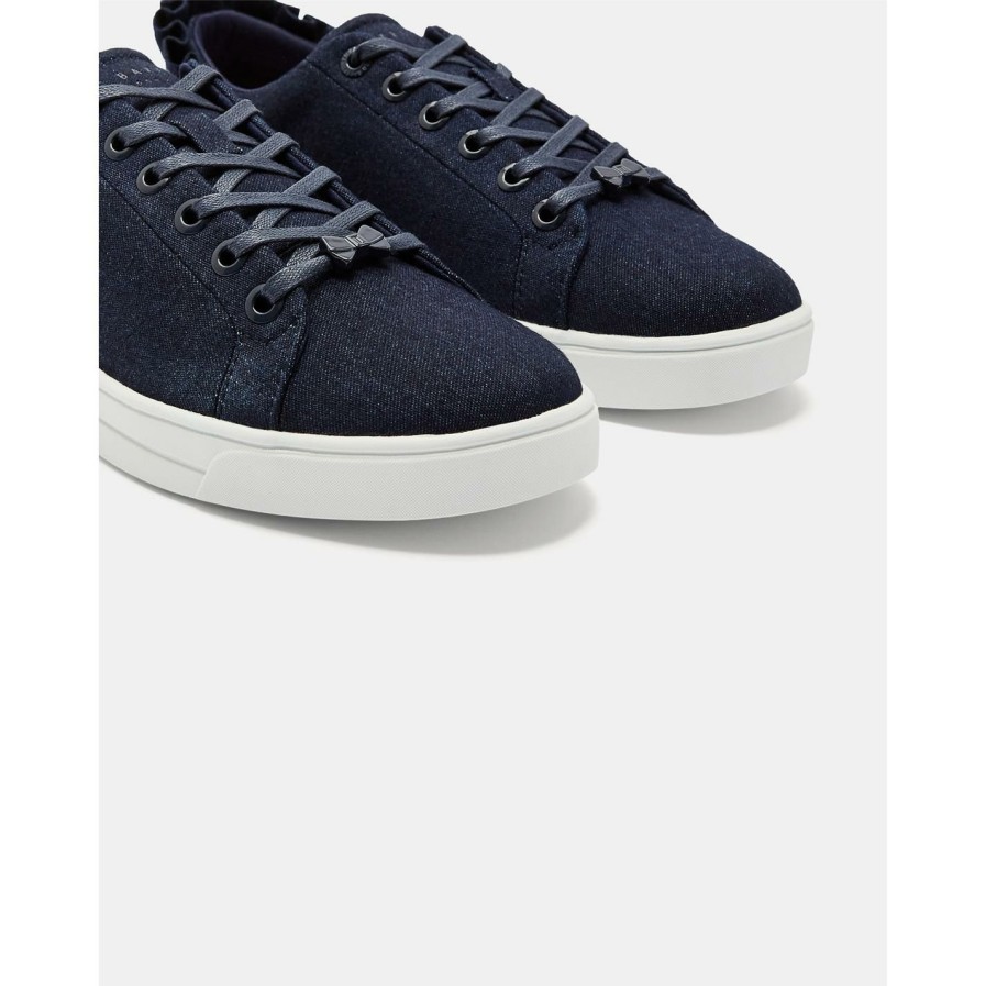 Shoes & Boots Ted Baker | Ted Baker Ted Ruf Tennis Train Ld99 For Women'S Trainers Colour Blue