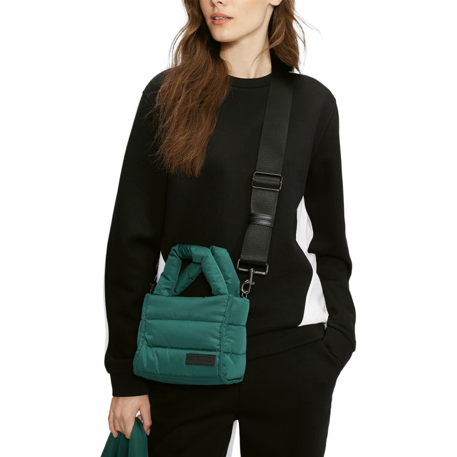 Women Ted Baker | Ted Baker Ted Baker Leppi Colour Block For Hoodies And Sweatshirts Colour Black