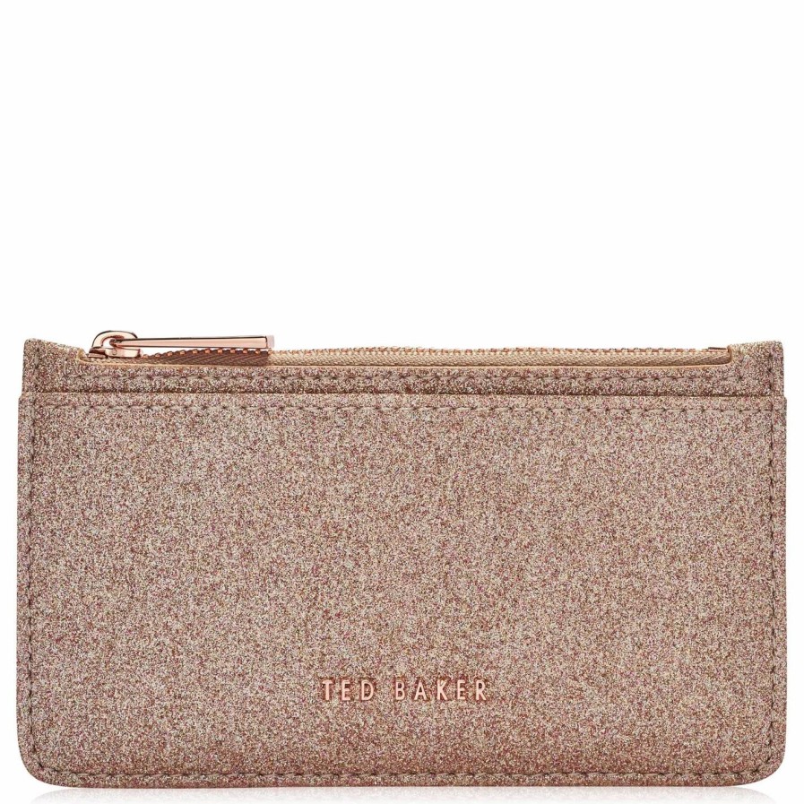 Bags & Luggage Ted Baker | Ted Baker Ted Baker Glanira Card Holder Womens For Purses Colour Rosegold