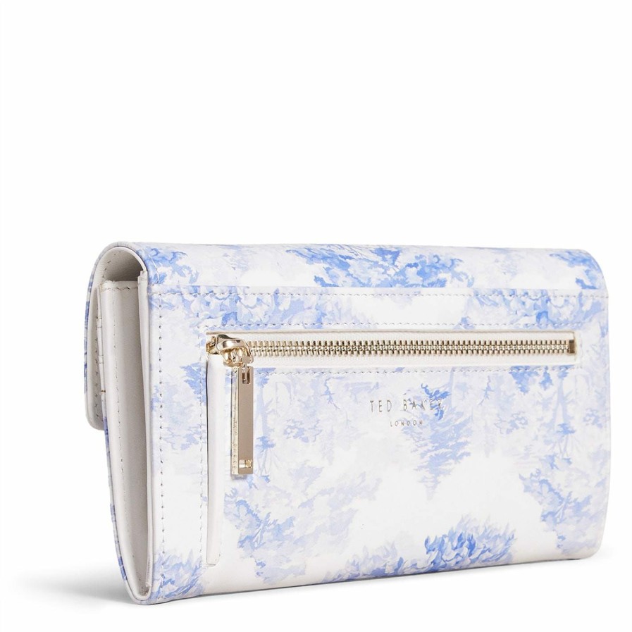 Bags & Luggage Ted Baker | Ted Baker Ayalami New Romantic Landscape Purse For Purses Colour White