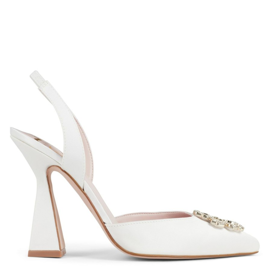 Shoes & Boots Ted Baker | Ted Baker Ted Betzayy Ld24 For Heels Colour Ivory