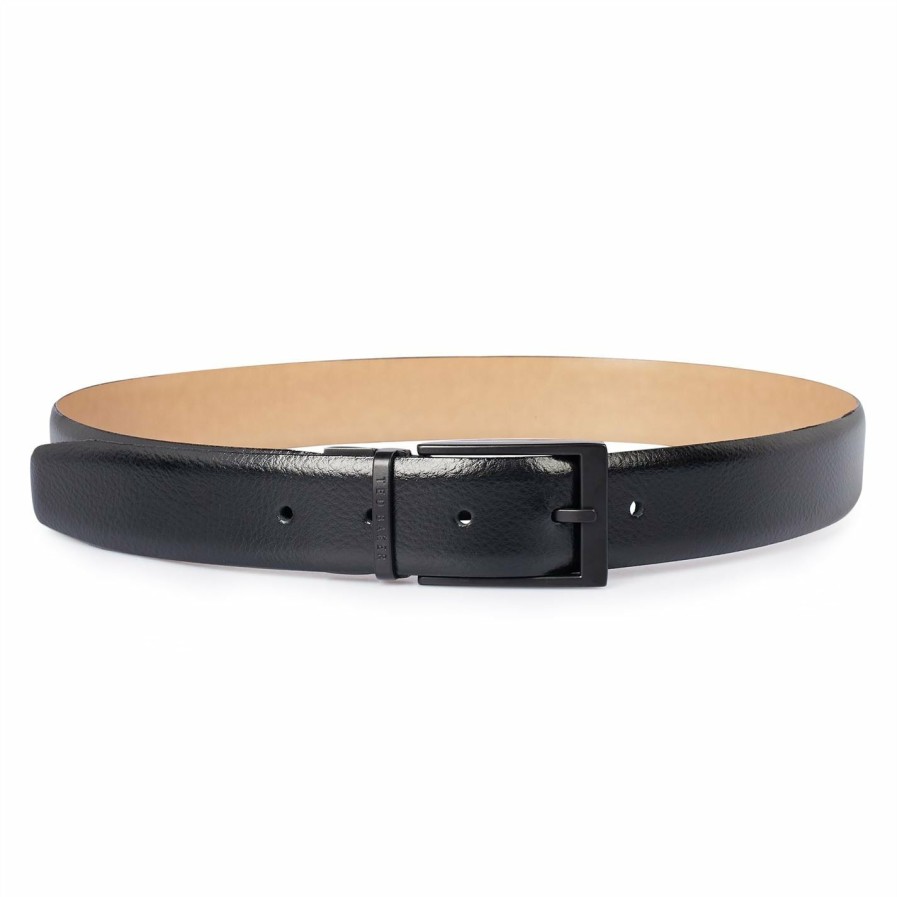 Accessories Ted Baker | Ted Baker Ted Baker Settar Belt Mens For Men'S Belts Colour Black