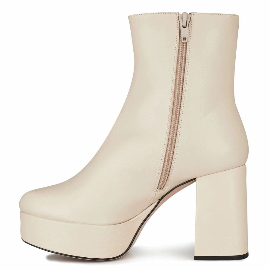 Shoes & Boots Ted Baker | Ted Baker Ted Dayli Ld24 For Women'S Boots Colour Ecru