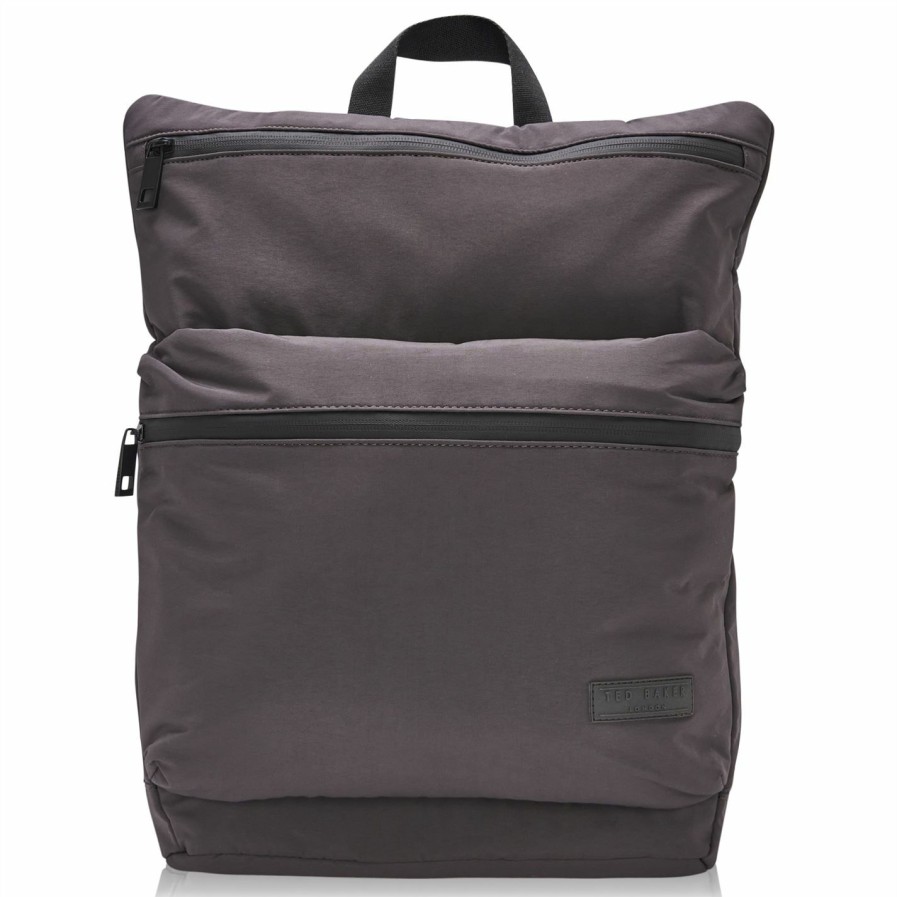 Accessories Ted Baker | Ted Baker Ted Baker Crayve Backpack For Men'S Accessories Colour Grey