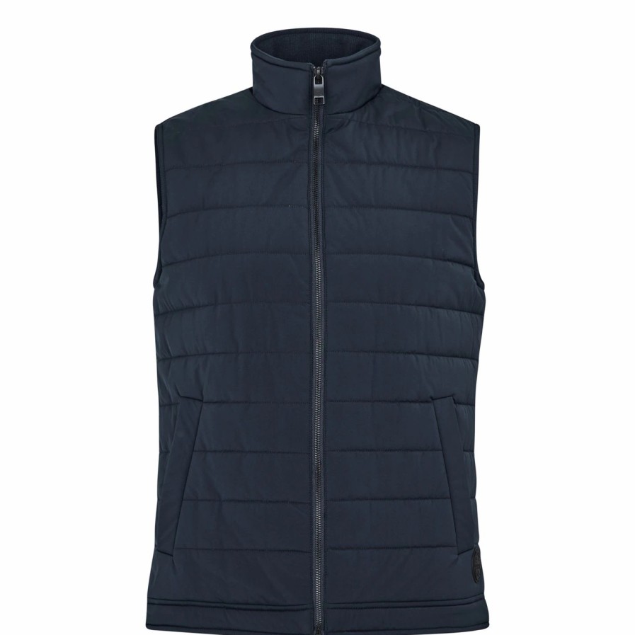 Women Ted Baker | Ted Baker Ted Baker Oveta Gilet Mens For Coats & Jackets Colour Navy