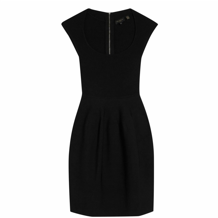 Women Ted Baker | Ted Baker Judit Dress For Dresses Colour Black