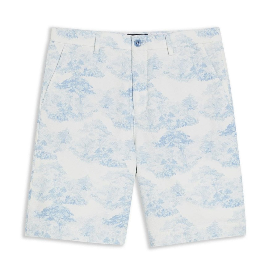 Men Ted Baker | Ted Baker Ted Baker Orrell Shorts Mens For Tracksuit Bottoms Colour Lt-Blue