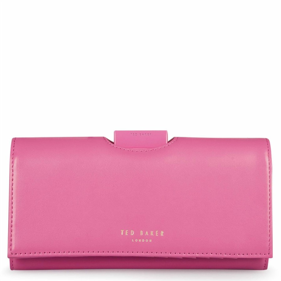 Bags & Luggage Ted Baker | Ted Baker Ted Baker Seldaa Crystal Top Purse Womens For Purses Colour Pink