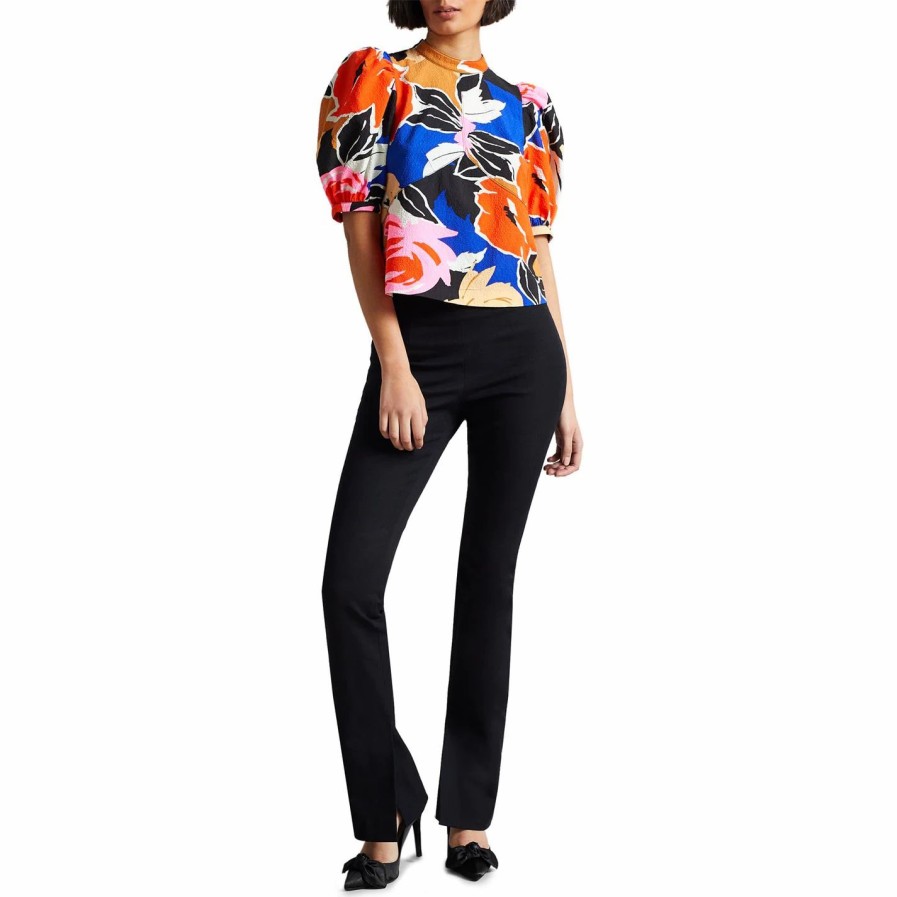 Women Ted Baker | Ted Baker Azura Top For Blouses & Shirts Colour Black