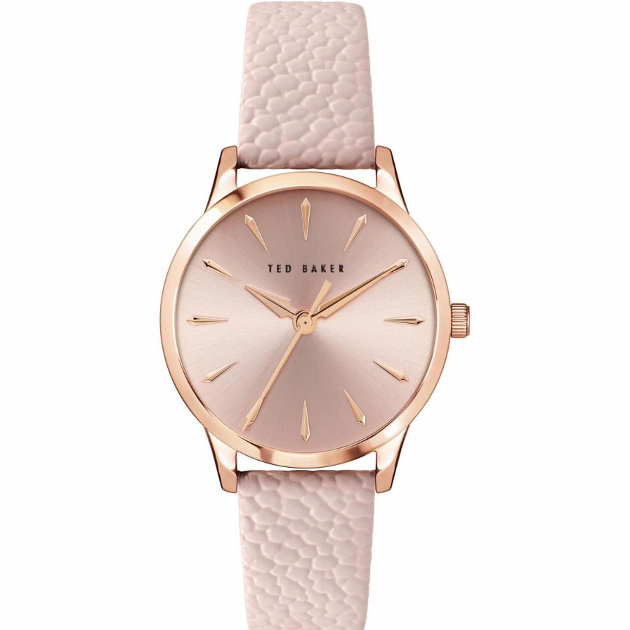 Accessories Ted Baker | Ted Baker Ted Baker Fitzrovia Charm Watch Womens For Ladies' Watches Colour Pink/Rose Gold