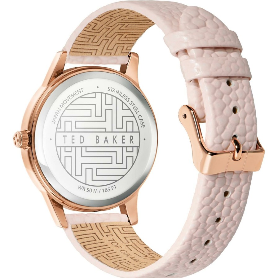 Accessories Ted Baker | Ted Baker Ted Baker Fitzrovia Charm Watch Womens For Ladies' Watches Colour Pink/Rose Gold