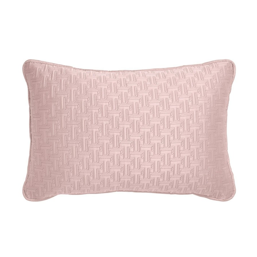 Home & Furniture Ted Baker | Ted Baker Ted B Quilted Cushion 24 For Cushions Colour Soft Pink