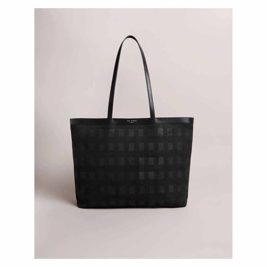 Bags & Luggage Ted Baker | Ted Baker Chekita Tote Bag For Handbags Colour Black