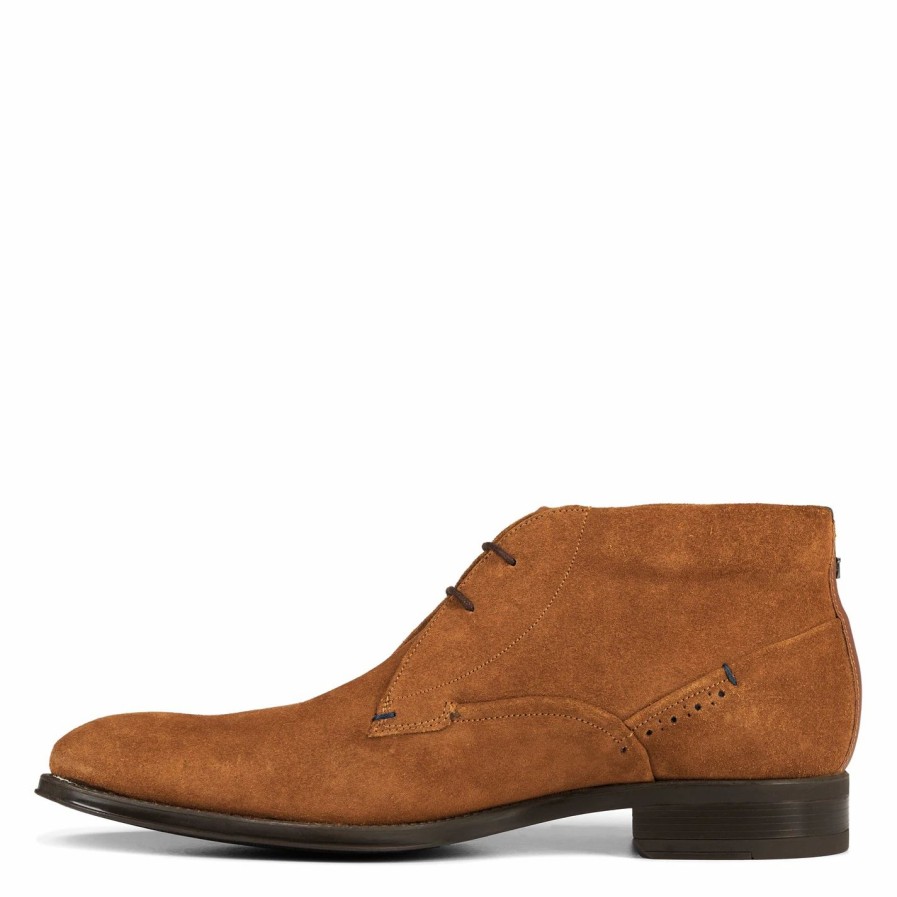 Shoes & Boots Ted Baker | Ted Baker Ted Chmns Dsrt Boot Sn99 For Men'S Boots Colour Dark Tan