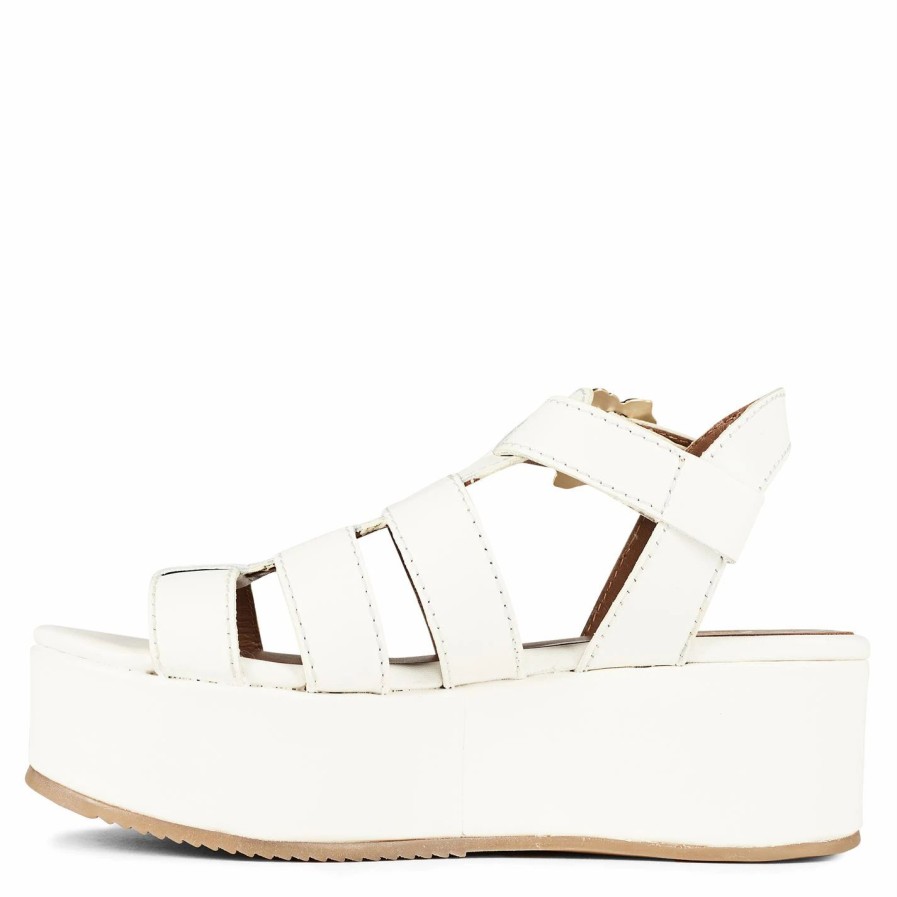 Shoes & Boots Ted Baker | Ted Baker Ted Frayeta Ld23 For Women'S Sandals Colour Ivory