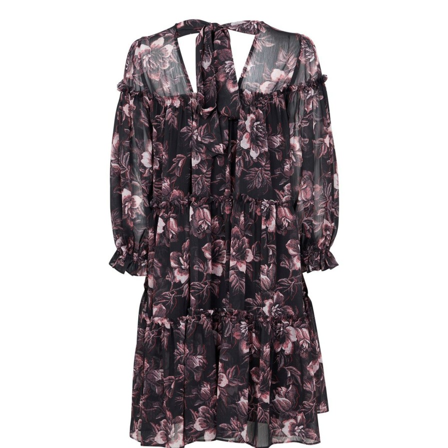 Women Ted Baker | Ted Baker Barnabe Dress For Dresses Colour Black