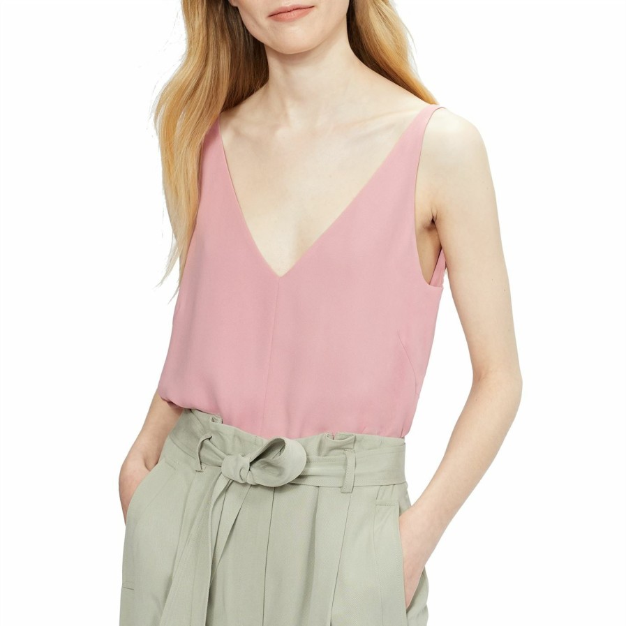 Women Ted Baker | Ted Baker Harriso Cami Top For Tops Colour Pink