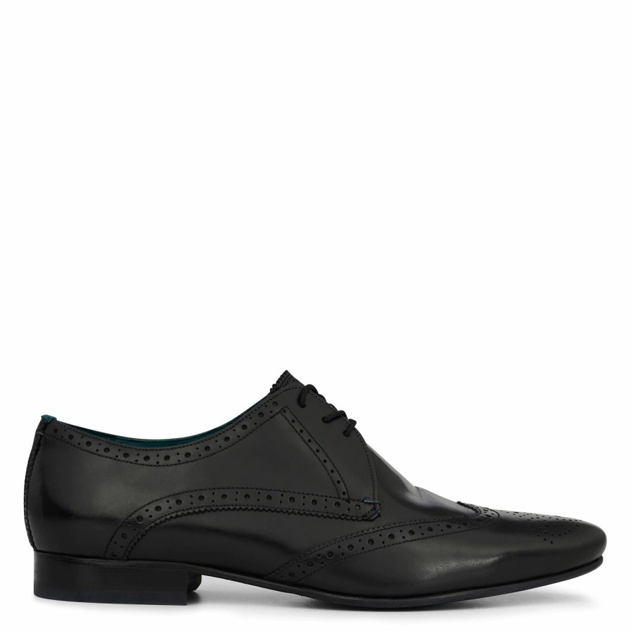 Shoes & Boots Ted Baker | Ted Baker Ted Bk Ltr W Brogue Sn99 For Men'S Shoes Colour Black