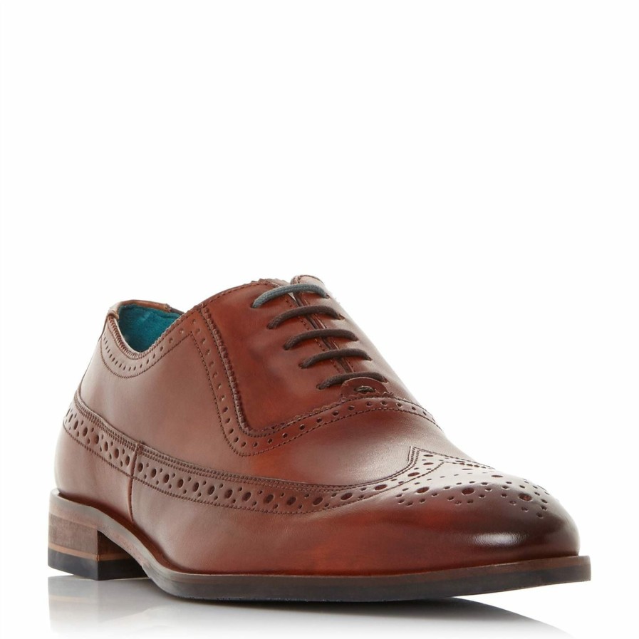 Shoes & Boots Ted Baker | Ted Baker Asonce Smart Shoes For Men'S Shoes Colour Brown511