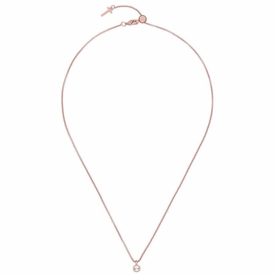 Accessories Ted Baker | Ted Baker Sininaa Crystal Pendant For Necklaces Colour Rose Gold/Cryst