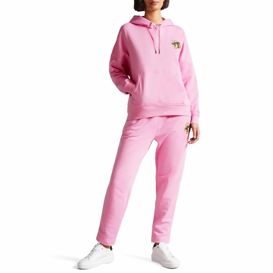 Sports & Fitness Ted Baker | Ted Baker Nicolez Joggers For Running Trousers Colour Pink