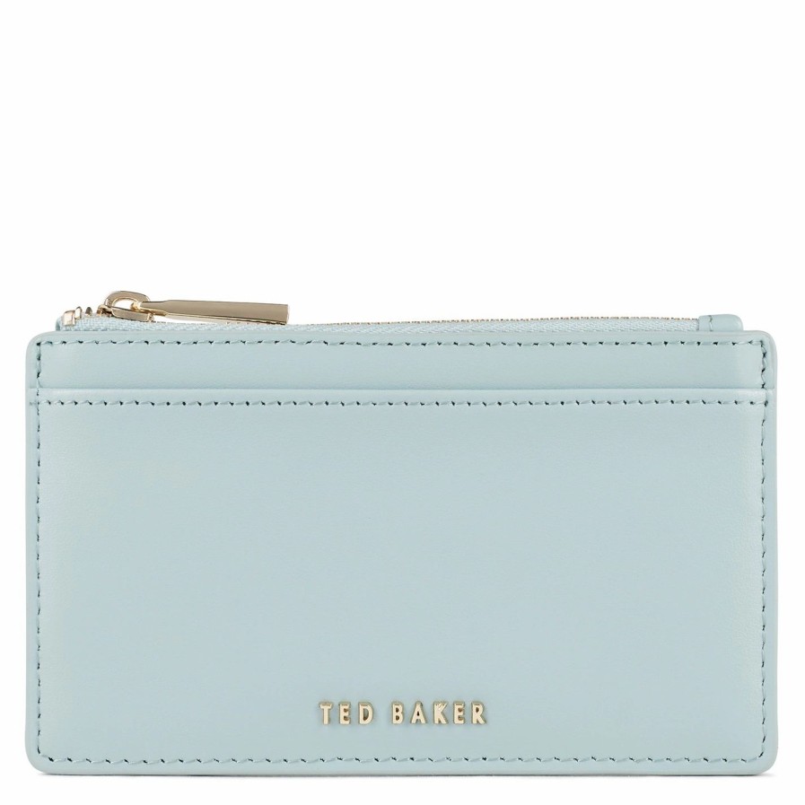 Bags & Luggage Ted Baker | Ted Baker Samie Card Holder For Purses Colour Pl Blue