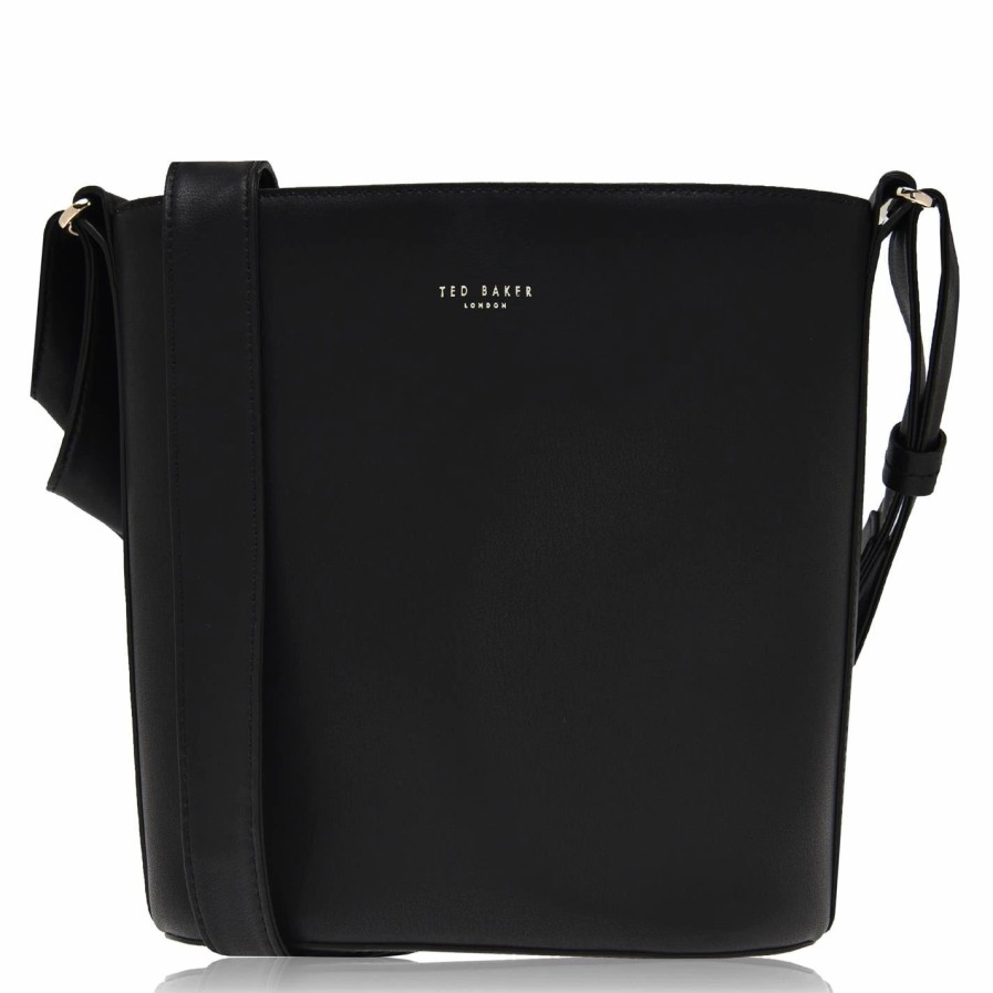 Bags & Luggage Ted Baker | Ted Baker Ted Baker Equesa Bucket Bag Womens For Handbags Colour Black