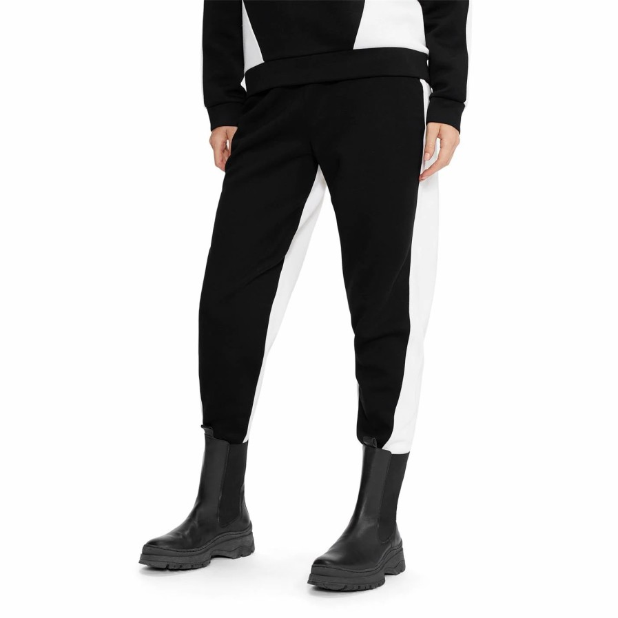 Sports & Fitness Ted Baker | Ted Baker Stephie Colour Jogging Pants For Running Trousers Colour Black