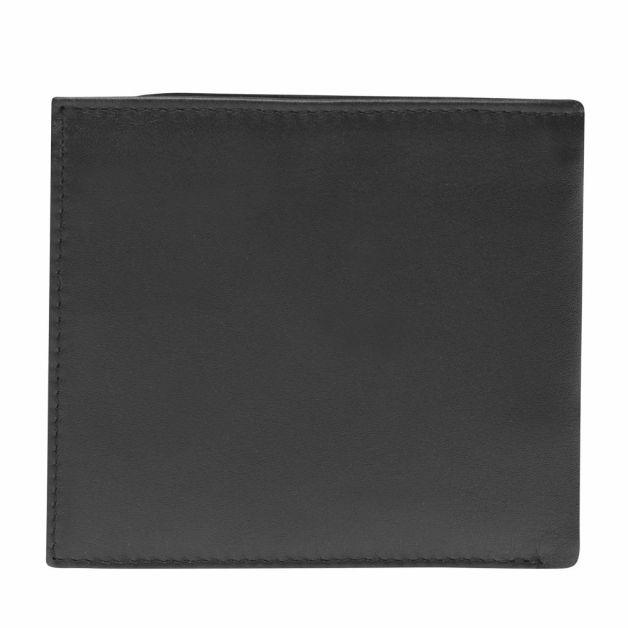 Accessories Ted Baker | Ted Baker Stitched Detail Wallet For Men'S Accessories Colour Black