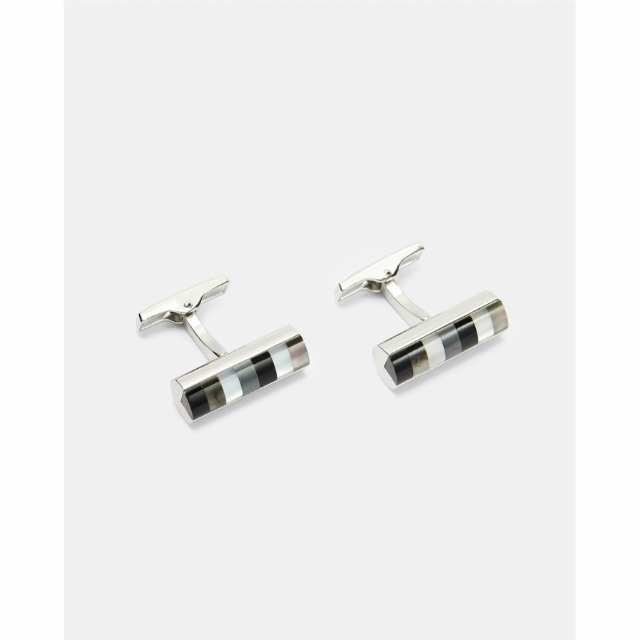 Accessories Ted Baker | Ted Baker Berch Cufflinks For Men'S Jewellery Colour Black