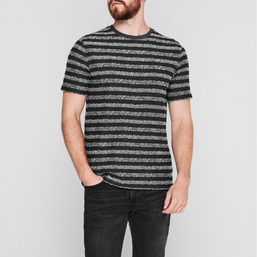 Men Ted Baker | Ted Baker Ted Baker Chente T Shirt For T-Shirts Colour Black