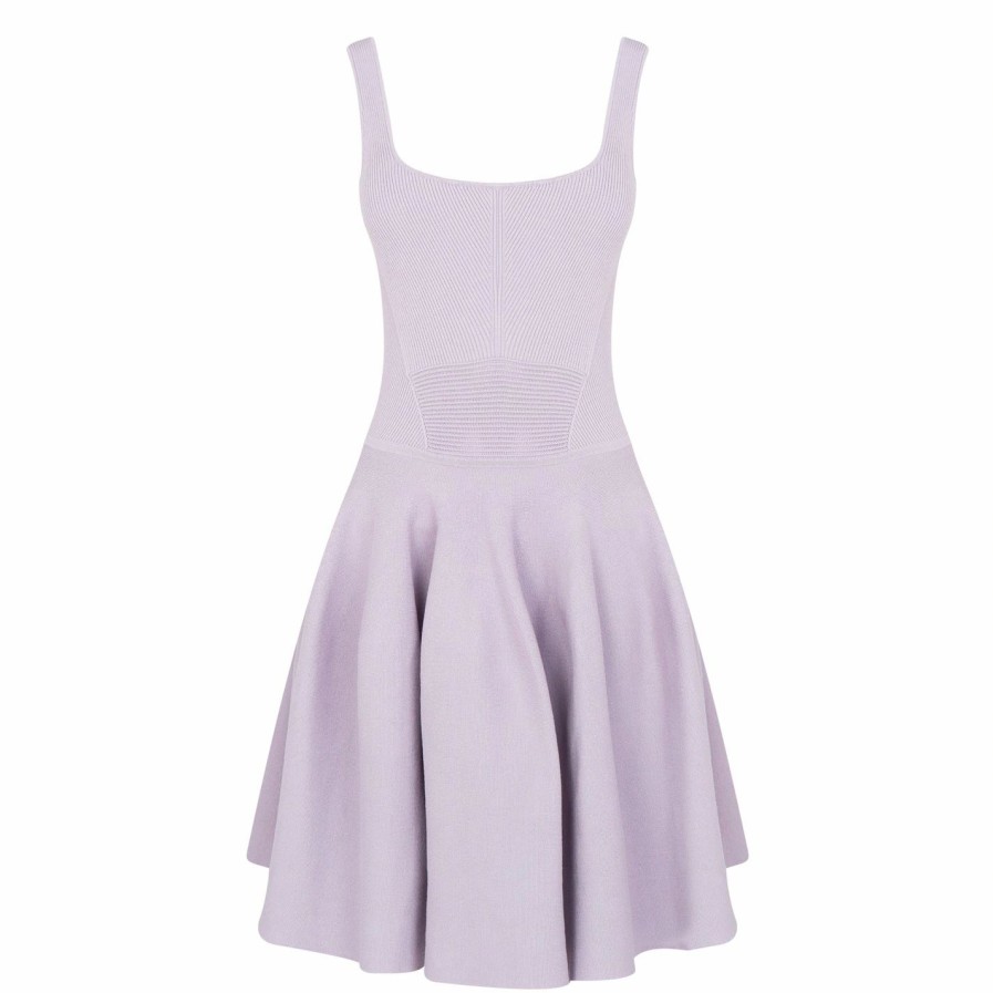 Women Ted Baker | Ted Baker Jolyana Skater Dress For Dresses Colour Lilac