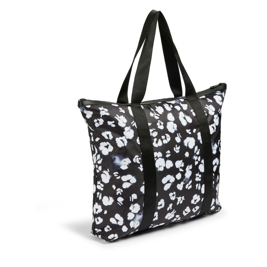 Bags & Luggage Ted Baker | Ted Baker Shirla Nylon Tote Bag Womens For Handbags Colour Black