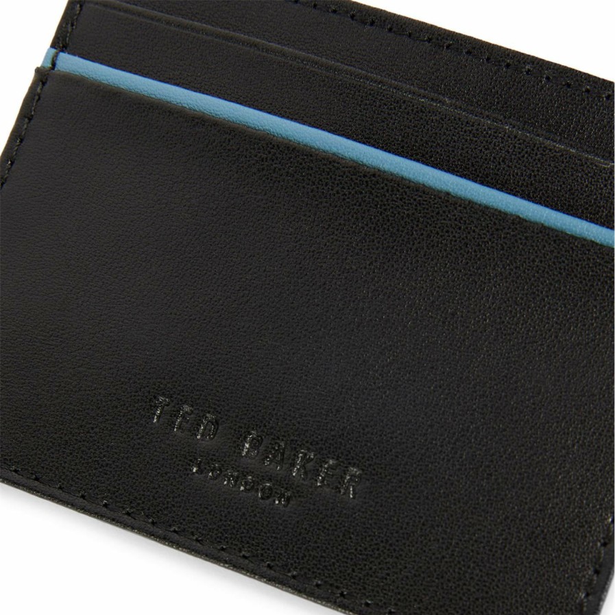 Accessories Ted Baker | Ted Baker Ted Baker Warier Card Holder Mens For Men'S Accessories Colour Black