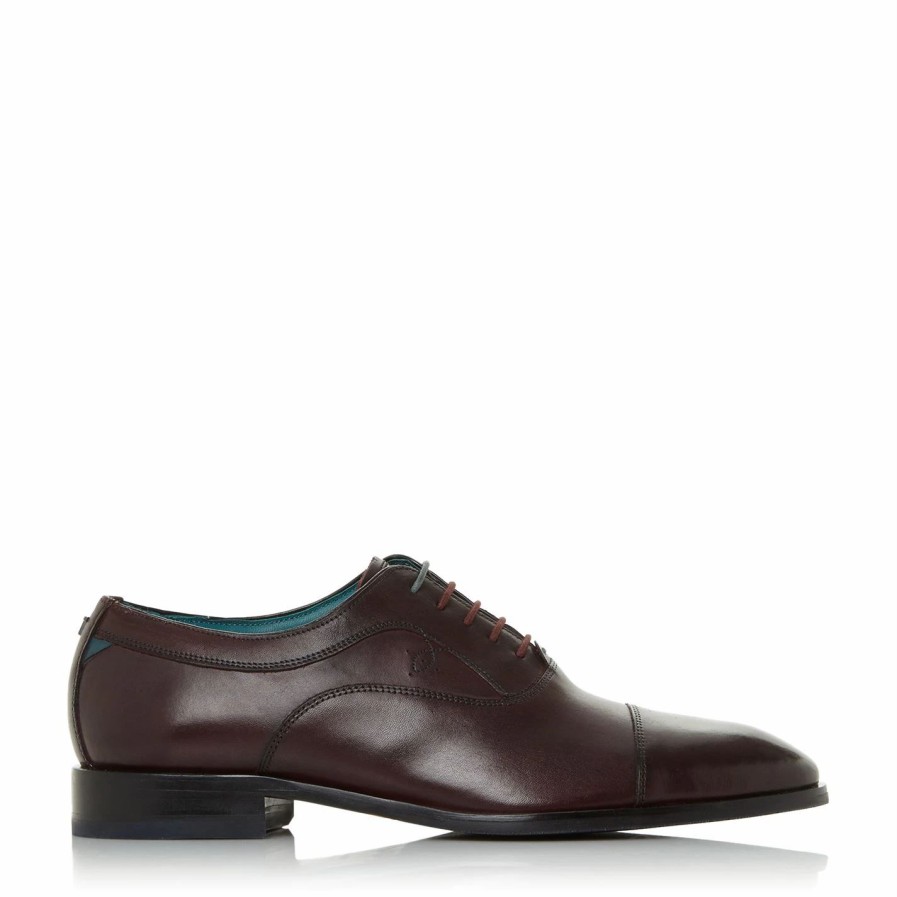 Shoes & Boots Ted Baker | Ted Baker Fually Smart Shoes For Men'S Shoes Colour Red502