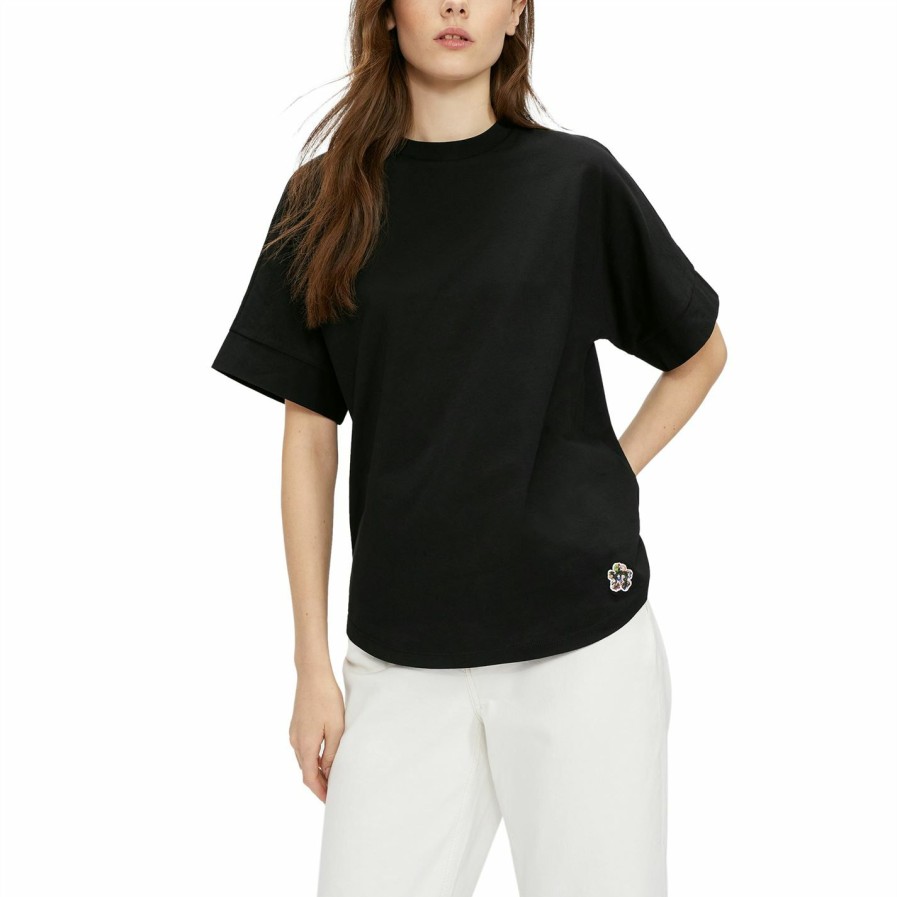 Women Ted Baker | Ted Baker Erisana T Shirt For Tops Colour Black