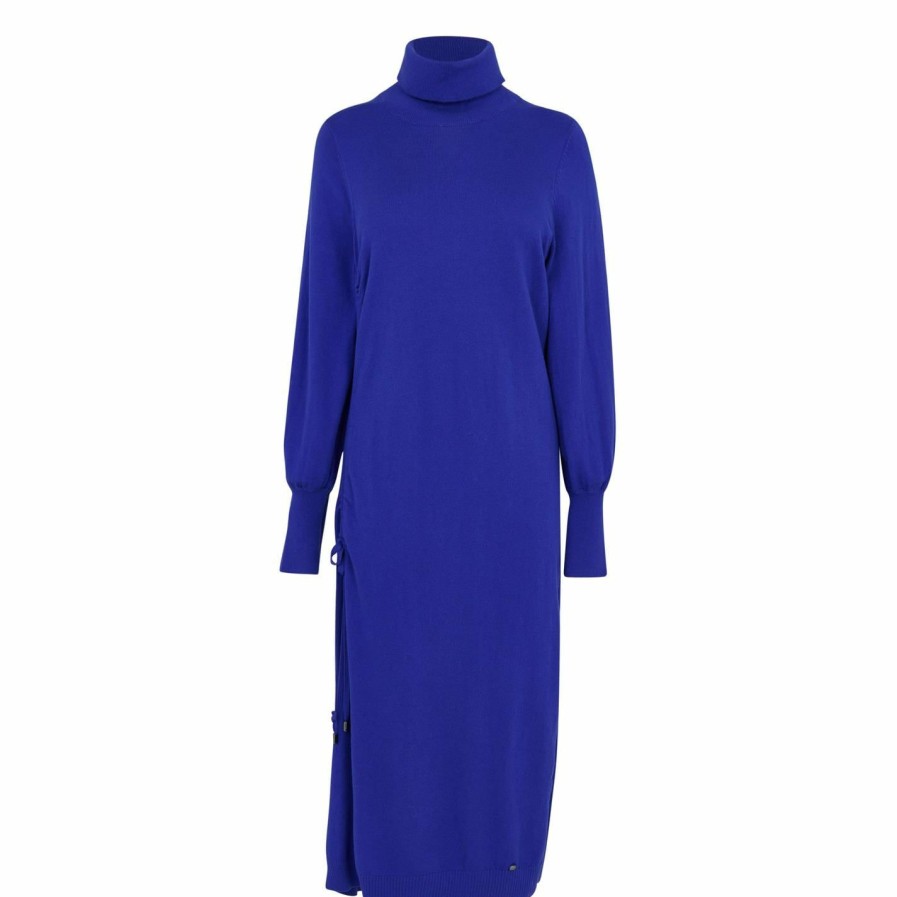 Women Ted Baker | Ted Baker Aavvaa Midi Dress For Dresses Colour Blue