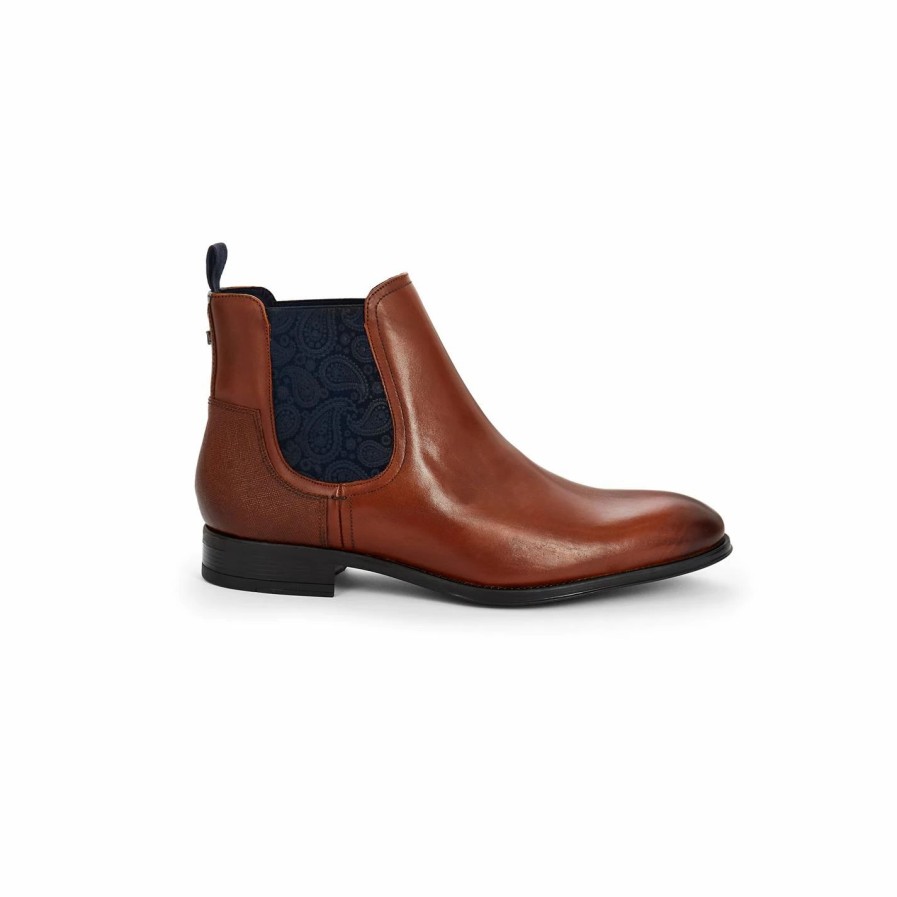 Shoes & Boots Ted Baker | Ted Baker Lowpezs Chelsea Boot For Men'S Boots Colour Tan