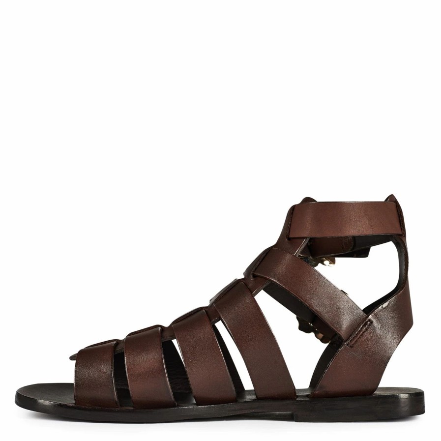 Shoes & Boots Ted Baker | Ted Baker Ted Graycey Ld23 For Women'S Sandals Colour Dk-Brown