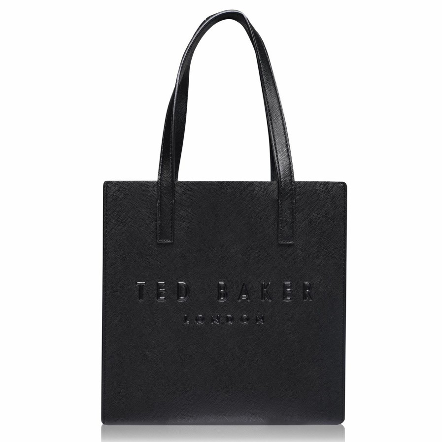 Bags & Luggage Ted Baker | Ted Baker Small Soocon Shopper Bag For Handbags Colour Black