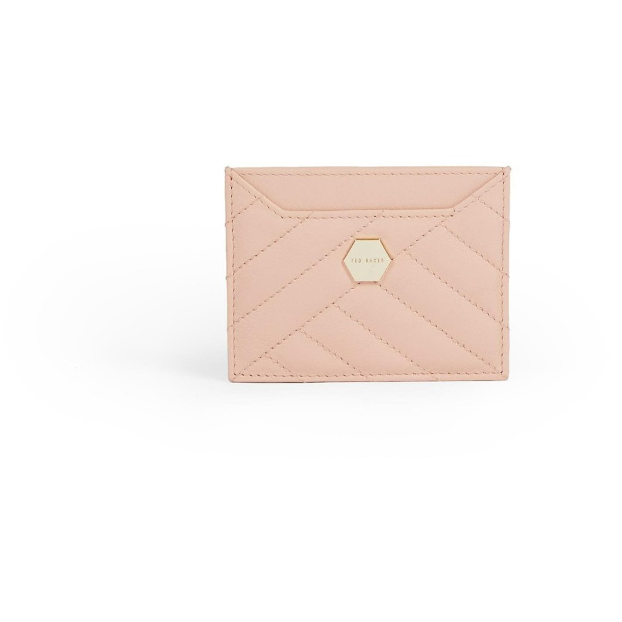 Bags & Luggage Ted Baker | Ted Baker Ted Baker Selbara Card Holder Womens For Purses Colour Mid Pink