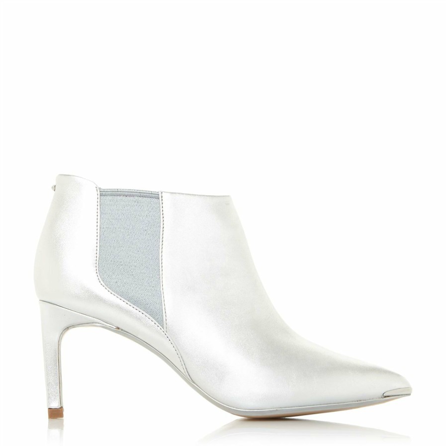 Shoes & Boots Ted Baker | Ted Baker Beriinl Ankle Boots For Women'S Boots Colour Silver515